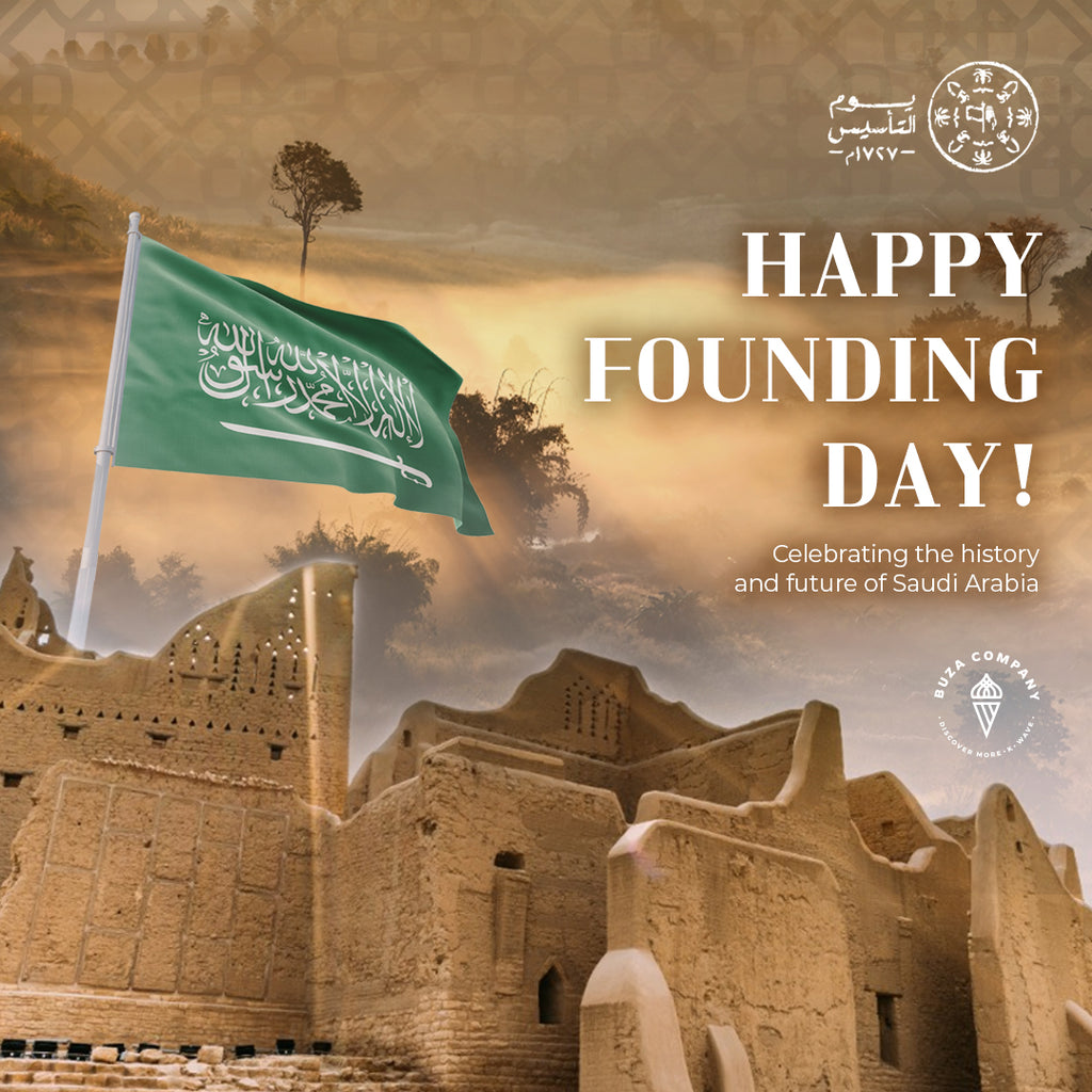 Happy Founding Day to Saudi Arabia! 🇸🇦 نهنأ أحبائنا السعوديين بمناسبة ميلاد الهوية السعودية ❤️