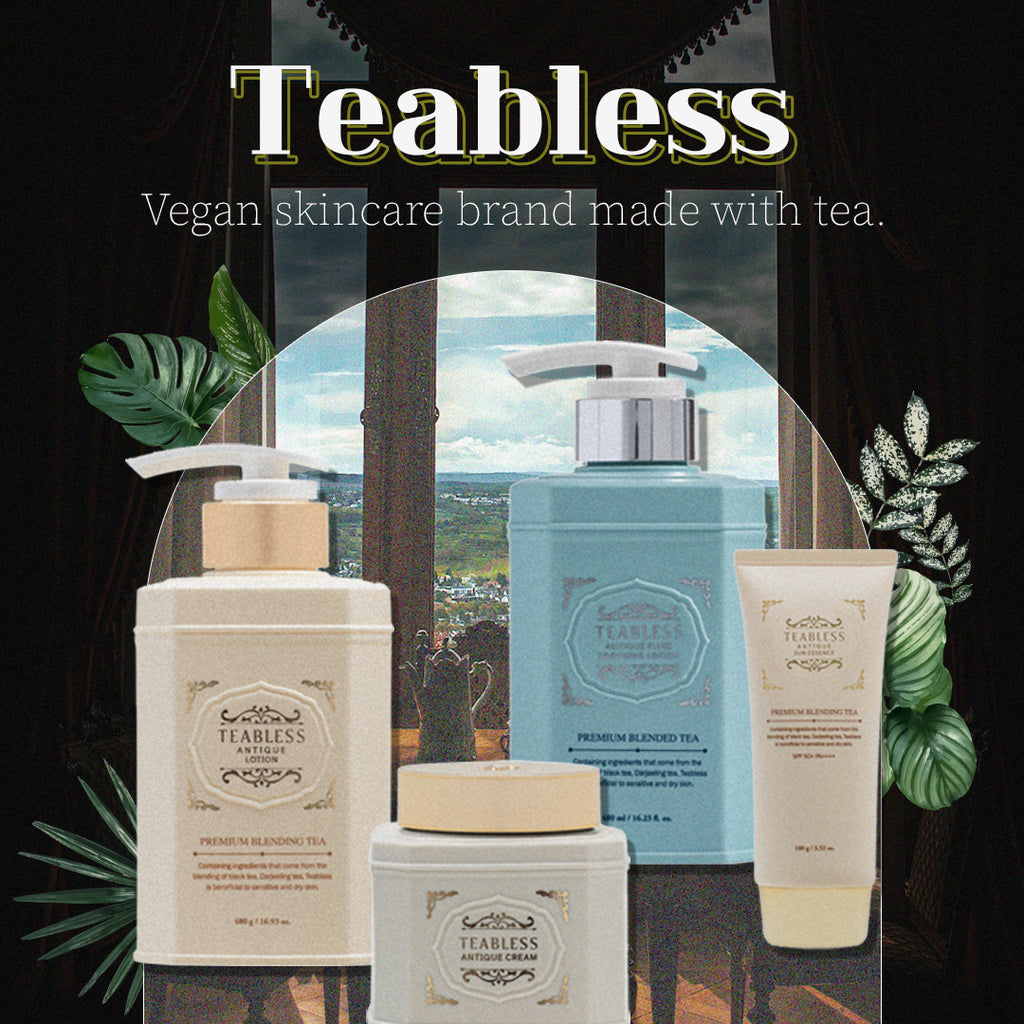 Skincare products made with tea?! TEABLESS!🌿منتجات العناية بالبشرة مصنوعة من الشاي ؟! تيبليس!🌿