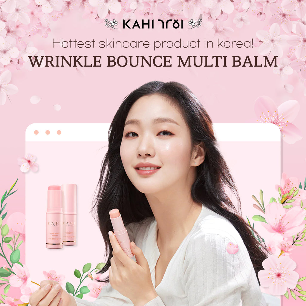 Hottest skincare product in Korea! – KAHI Wrinkle Bounce Multi Balm💖أفضل منتج للعناية بالبشرة في كوريا! – كاهي باونس للتجاعيد متعدد الترطيب