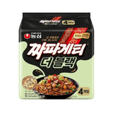 Nongshim Chapagetti the black Instant Noodle, 5 Pack, Deeper flavor