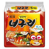 Nongshim Neoguri Spicy Ramen Noodle Soup, 5 Pack, Ramyun Instant Noodle, Bold, Spicy