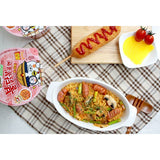 Samyang Buldak Chicken Stir Fried Ramen Spicy Noodle Rose Flavor, 4 pack
