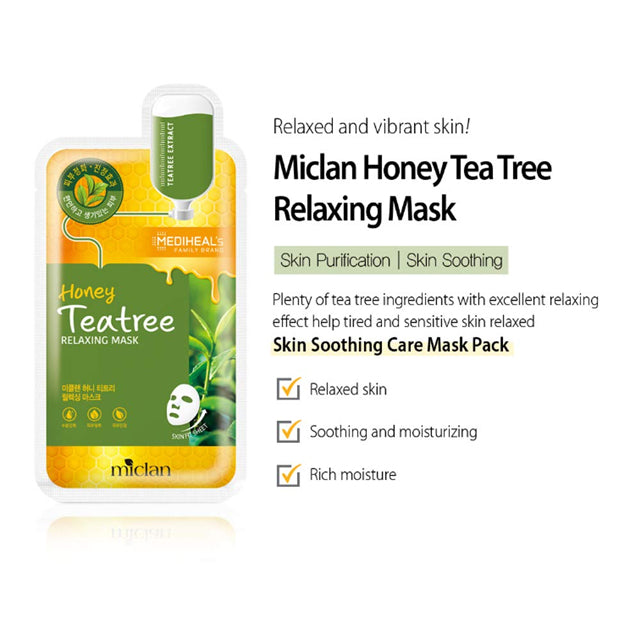 MICLAN Honey Tea Tree Relaxing Mask