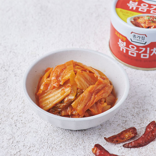 Canned Fried Kimchi (Savory Flavor) 160g