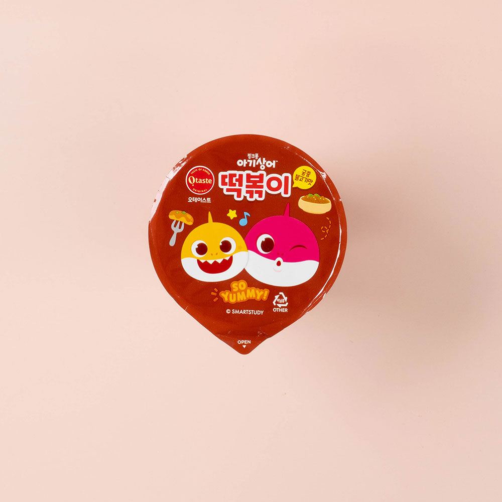 [PORK FREE] Pink Pong Baby Shark Tteokbokki Royal Bulgogi flavor 116g