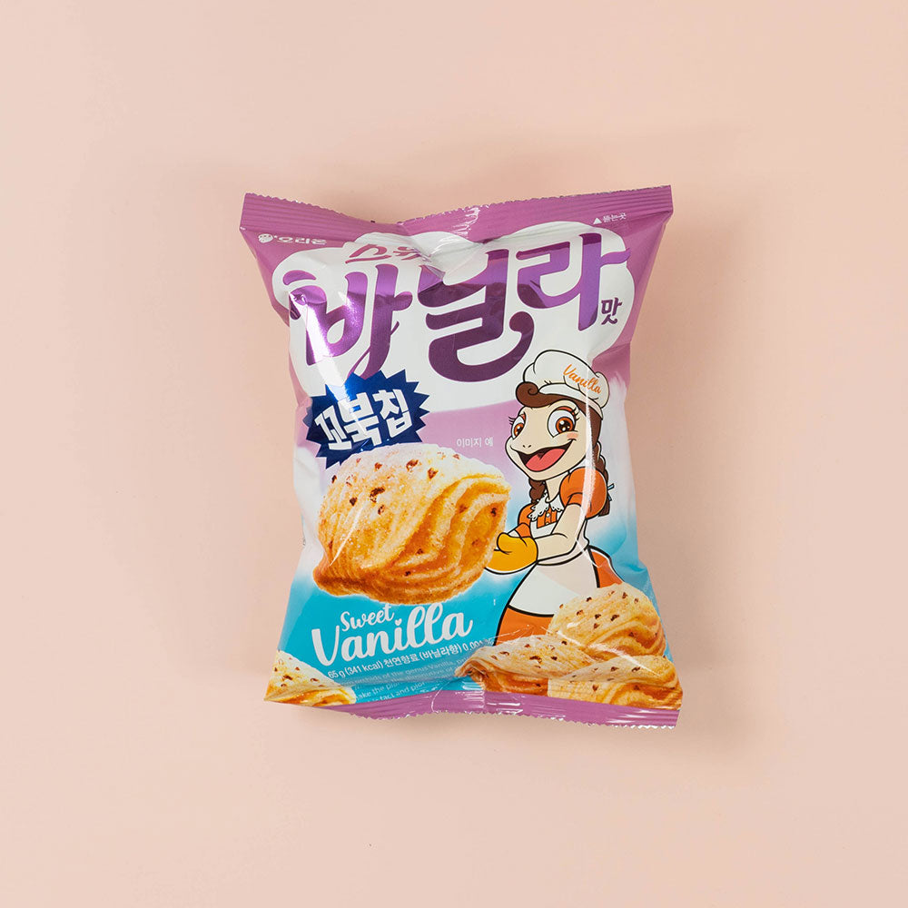 [PORK FREE] Turtle Chips Sweet Vanilla Flavor 65 x 2ea